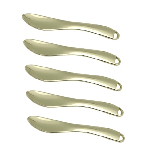 Healeved Hautpflege-tool 5-teiliger Gesichtscreme-löffel Augencreme-schaufel Make-up-spatel Beauty-schaufel Für Gesichtsapplikator von Healeved