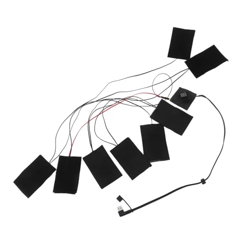 Healeved Heizkissen Für Kleidung Elektrisches Heizkissen Mit Kohlefaser-heizelementen Beheiztes Kissen Usb Für Camping Kleine Mit Einstellbarer Temperatur von Healeved