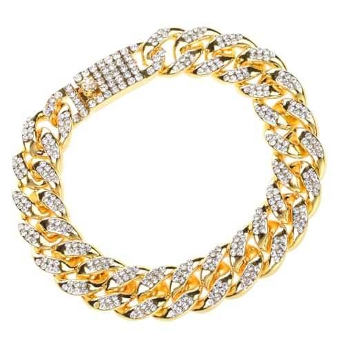 Healeved Herren Armband Resin mit Strasssteinen Elegantes Hip für Partys und Besondere Anlässe Perfektes für Männer und Väter Gold von Healeved