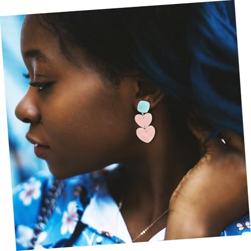 Healeved Herz Ohrringe Damen Herzförmige Ohrstecker Romantisches Design Versatile Modeschmuck für Alltag und Besondere Anlässe Valentinstag Healeved Herz Ohrringe Damen Herzförmige Ohrstecker Romantisches Design Versatile Modeschmuck für Alltag und Besondere Anlässe Valentinstag von Healeved