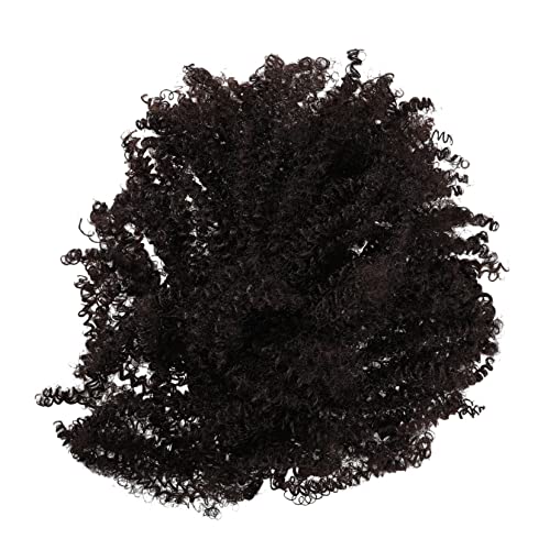 Healeved Schicke Afro-lockenperücke Für Damen Modisches Stirnband-perückendekor Langlebiges Chemiefasermaterial von Healeved