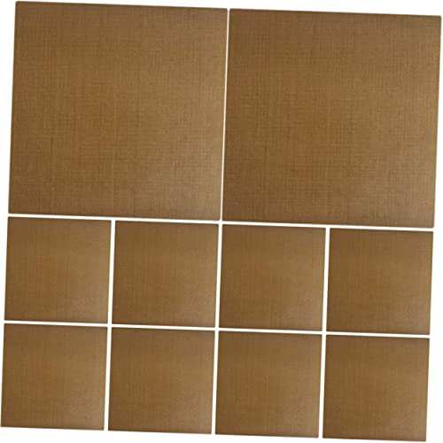 Healeved 10stücke Wärmedämmung Haar Curler Aufkleber Haar Glätteisen Aufkleber Stoff Protector von Healeved