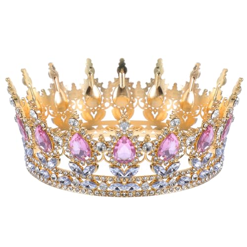 Healeved Hochzeit Vintage Tiara,Krone Damen Tiara,Strass Königin Krone Party Kopfschmuck Für Frauen,Braut Diadem Hochzeit Party Haarschmuck Glitzernde Prinzessin Healeved Hochzeit Vintage Tiara,Krone Damen Tiara,Strass Königin Krone Party Kopfschmuck Für Frauen,Braut Diadem Hochzeit Party Haarschmuck Glitzernde Prinzessin von Healeved