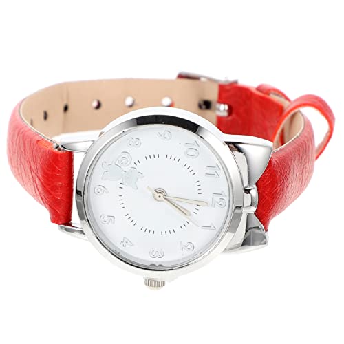 Healeved Damenuhr Armbanduhr Für Damen Lederarmband Uhrenwerk Aus Freizeit Partys Schule Verabredungen Elegantes Design Tragbare Uhr von Healeved