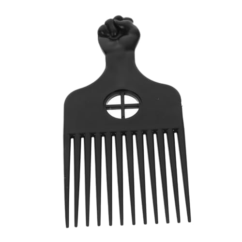 Healeved Plastik Haarkamm für Afro-haare Leicht und Kompakt für Haarstyling und Friseure Komfortable Handhabung Männer Lockigen Frisuren von Healeved