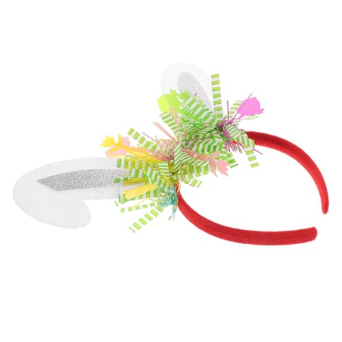 Healeved Kaninchenohr Stirnband Für Hasenohren Haarband Osterkopfschmuck Hasenkopfbedeckung Für Cosplay Und Frühlingsfeste Geeignet Für Erwachsene Und Junge Mädchen von Healeved