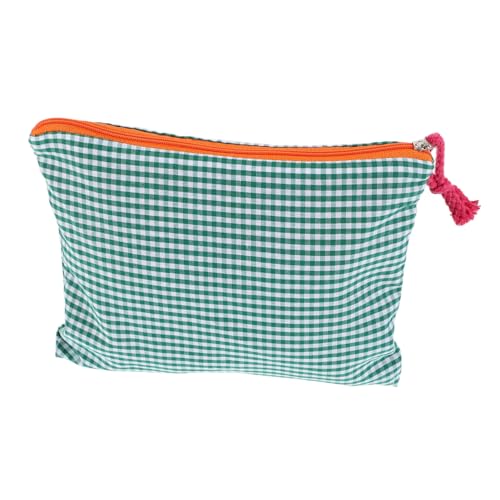 Healeved Karierte Kosmetiktasche Reise Make Up Tasche Tragbare Make Up Tasche Make Up Organizer Reise Make Up Etuis Für Frauen Kleiner Make Up Koffer Behälter In Reisegröße Make Up von Healeved
