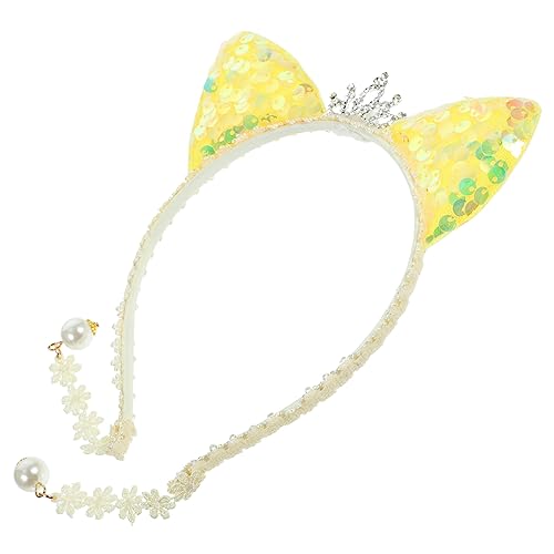 Healeved Einzigartige Katzenohr-kopfbedeckung Modisches Haarband Für Frauen Cosplay-accessoire Für Festivals Und Veranstaltungen von Healeved