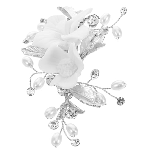 Healeved Keramik Blumen Haarspange Für Hochzeiten Dekorative Haarnadeln Für Formelle Anlässe Hochsteckfrisuren-haarschmuck Mit Blumenmuster von Healeved
