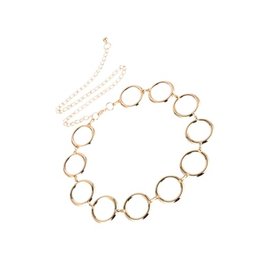 Healeved Kette Metall für Damen Trendige Geometrische Bauch und Taillenkette im Minimalistischen Punk Stil für Partys und Besondere Anlässe Langlebig und Vielseitig Einsetzbar von Healeved