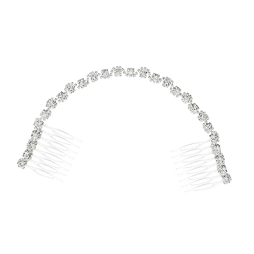 Healeved Braut Haarkamm Mit Kristallen Und Ketten-design Elegantes Kopfschmuck-accessoire Für Hochzeiten Partys Und Besondere Anlässe Für Braut Und Brautjungfern von Healeved