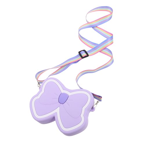 Healeved Silikon-Cartoon-umhängetasche Für Kleinkinder Umhängetasche Mit Schleife Für Mädchen Leicht Tragbare Tasche Für Junge Mädchen von Healeved