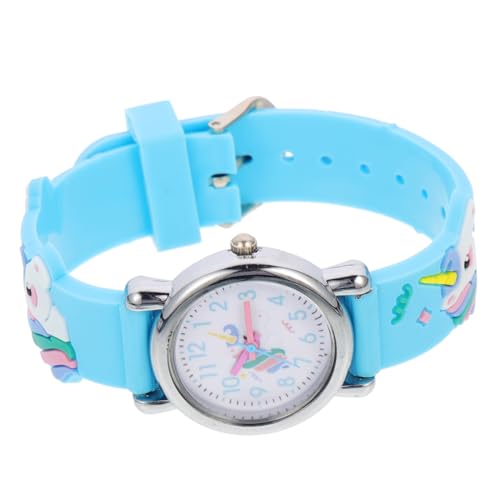 Healeved Kinderuhr Silikon Armbanduhr für Jungen Cartoon Design für Einfache Zeitablesung Fördert Zeitbewusstsein Langlebig Sicher von Healeved