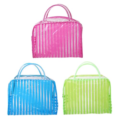 Healeved 3stücke Teiliges Durchsichtige Kulturbeutel Wasserdichtes Make-up-Organizer Aus Reise-Taschen Für Damen Für Camping Und Reisen von Healeved