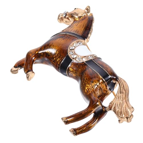 Healeved Klassische Brosche im Antiken Stil Vintage Anstecknadel Langlebiger mit Emaille und Funkelnden Verzierungen für Damen und Herren Perfektes Accessoire für Besondere Anlässe von Healeved