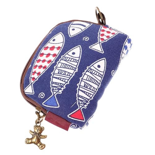 Healeved Kleine Japanische Münzbörse für Damen Mini Geldbeutel Kleingeld Portemonnaie mit Langlebigem Design und Modischem Muster Praktischer Münzgeldbeutel für Alltag und Teenager von Healeved