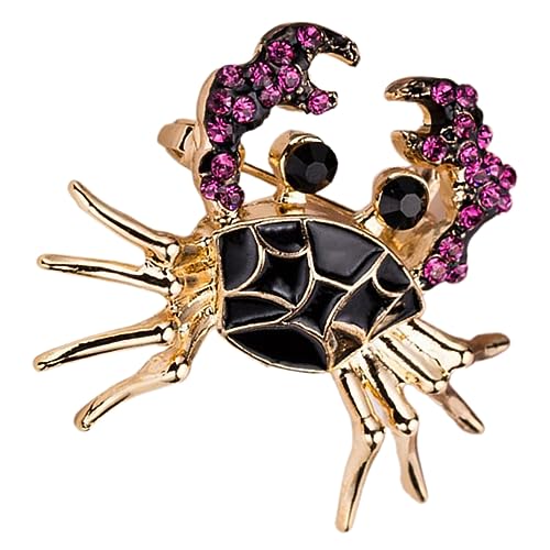 Healeved Kleine Krabbenbrosche Für Damen Süße Anstecknadel Hat Broschen Für Kleidung Tiern Dekorative Schmuck n Kleidung Dekoration Cartoon von Healeved