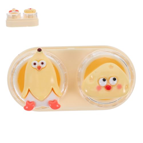 Healeved Plastikkoffer Mit Schubladenfunktion Zum Reisen Inklusive Pinzette Und Applikator Für Aufbewahrung Von Kontaktlinsen Tragbarer Organizer Aus Kunststoff Für Unterwegs von Healeved