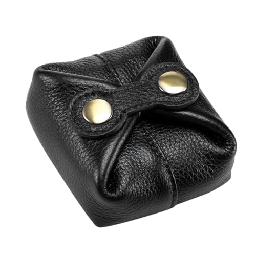 Healeved Kompakte PU Münztasche für Damen Stilvolle Aufbewahrung für Münzen Schlüssel Lippenstift Ohrhörer Täschchen für Verarbeitet Pflegeleicht von Healeved