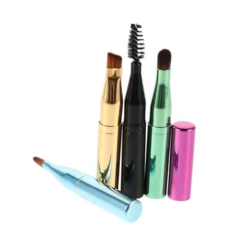 Healeved Kit Make-up Pinsel Set Eyeliner Lip Lidschatten Und Augenbrauen Pinsel Kompakte Reise Größe von Healeved
