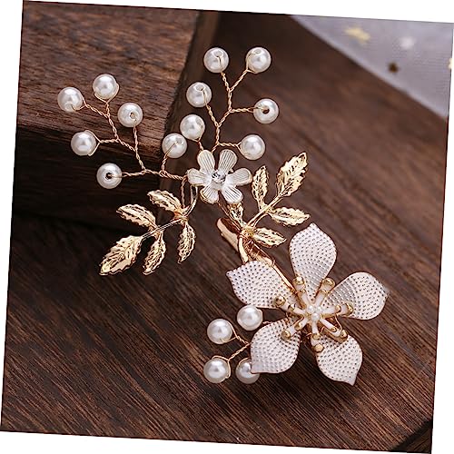 Healeved Blume Luxus Schmuck Design Haarnadel Hochzeit Kopfschmuck Braut Kopfschmuck Für Frauen Haar Blumen Mädchen Haar Zubehör Für Hochzeit von Healeved