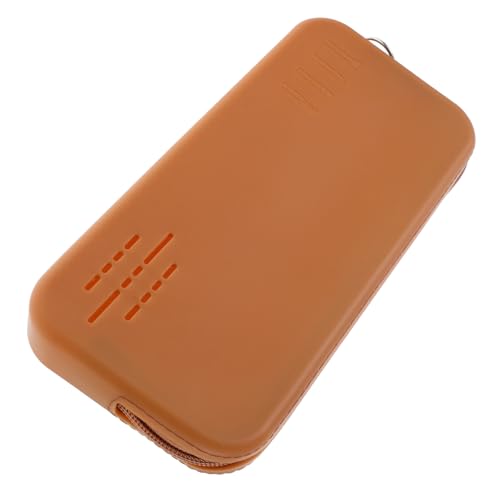 Healeved Makeup Pinsel Tasche Kosmetiktasche Aus Silikon Für Reisen Tragbare Elegante Aufbewahrung Für Make-up Und Pinsel Wasserfest Leicht Reißverschluss Für Frauen Und Outdoor-aktivitäten von Healeved