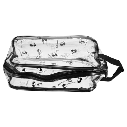 Healeved Kosmetiktasche Aus PVC-Material Astronautenmuster Aufbewahrungstasche Für Make-up-Tools Reisen Urlaub Damen von Healeved