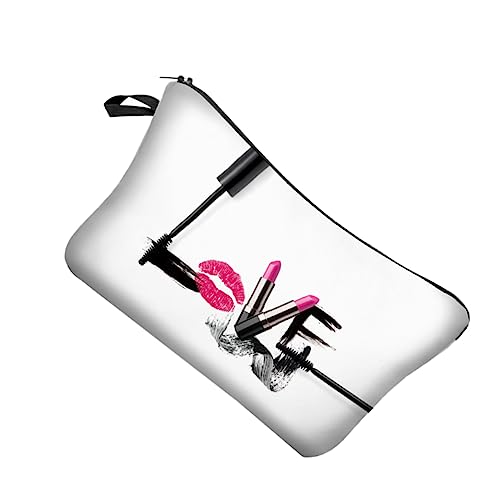 Healeved Kosmetiktasche Für Damen Große wasserdichte Polyester Makeup Pouch Mit Robustem Reißverschluss Für Reisen Urlaub Und Geschäftsreisen Leicht Und Geräumig Für Kosmetik von Healeved