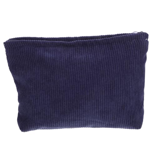 Healeved Kosmetiktasche Für Damen Weichem Cord Retro-Make-up-Organizer Mit Großem Fassungsvermögen Für Und Täglichen Gebrauch Tiefem von Healeved