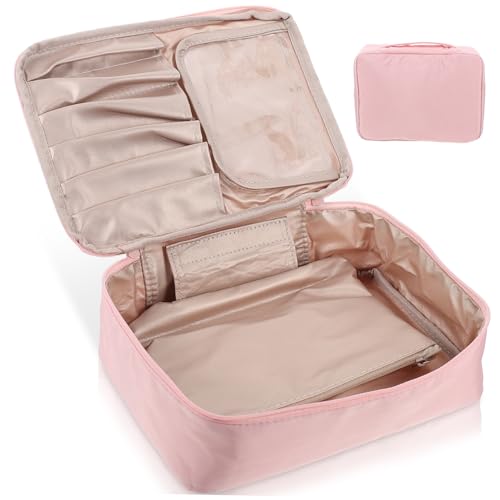 Healeved Kosmetiktasche Make Up Etui Reise Kulturtasche Körperpflegetasche Make Up Organizer Tragbar Tragetasche Kosmetiktasche Mit Reißverschluss Make Up Taschen Siehe von Healeved