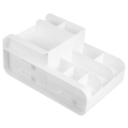 Healeved Kosmetik Organizer Mit Fächern Eleganter Schmink Aufbewahrungskoffer Für Schreibtisch Und Bad Luxuriösem Für Make-up Und Beautyprodukte von Healeved
