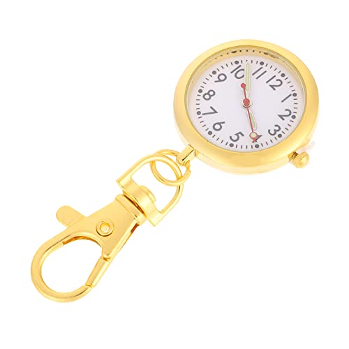 Healeved Kreative Taschenuhr Für Krankenschwestern Robuste Praktische Uhr Mit Karabiner Und Schlüsselanhänger Für Ärzte Und Medizinisches Personal von Healeved