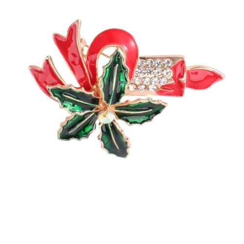 Healeved Kreative Weihnachtsbrosche Lustiger Anstecker für Festliche Anlässe zur Dekoration von Kleidung Taschen und Accessoires von Healeved