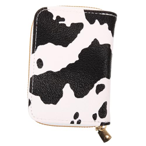 Healeved Kreditkartenetui Für Damen Kleines Kartenetui Mit Reißverschluss Aus Pu-Material Praktische Geldbörse Zur Aufbewahrung Von Karten Leicht Und Tragbar Für Reisen von Healeved