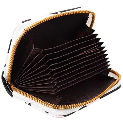 Healeved Kreditkartenetui Kleines Kartenetui Damen-Schlüsselanhänger-Geldbörse Mit Aufdruck Kompakte Größe von Healeved