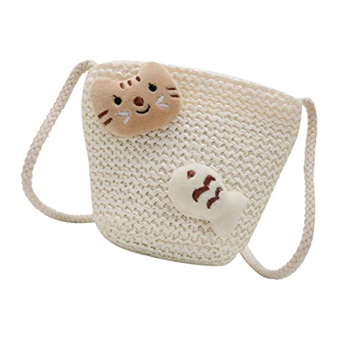 Healeved Kreuzbody Tasche für Mädchen Niedliche Geflochtene Strohtasche für Strand Handlich und Leicht für Alltägliche Essentials Healeved Kreuzbody Tasche für Mädchen Niedliche Geflochtene Strohtasche für Strand Handlich und Leicht für Alltägliche Essentials von Healeved