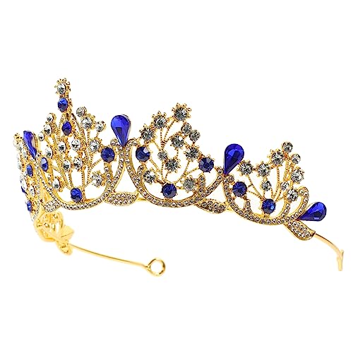 Healeved Krone Geburtstag Weihnachtsdekoration Gastgeschenk Strasssteine Party Braut Für Strasssteine Funkelndes Accessoire Für Mädchen Haarglitzer Bezauberndes von Healeved