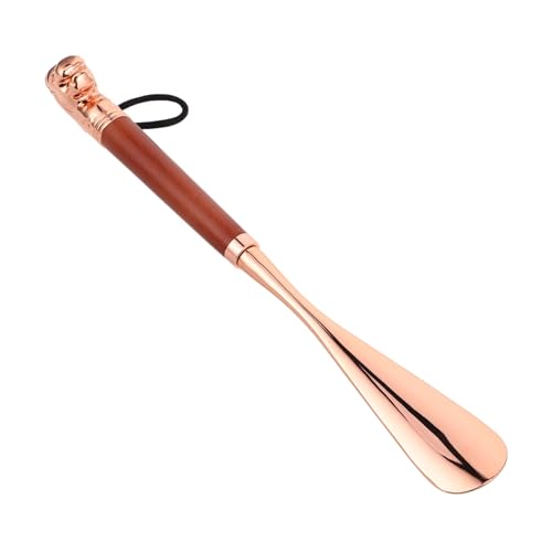 Healeved Langer Schuhlöffel Aus Metall Mit Löwenkopf Und Langem Griff Für Damen Tragbarer Schuhhelfer Für Outdoor-reisen Hause Langlebiges Design von Healeved