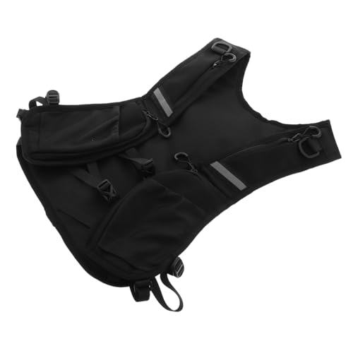 Healeved Laufweste Mit Reflektierenden Elementen Und Brusttasche Für Herren Leichtes Material Vielseitige Aufbewahrung Für Outdoor-aktivitäten Und Arbeit von Healeved