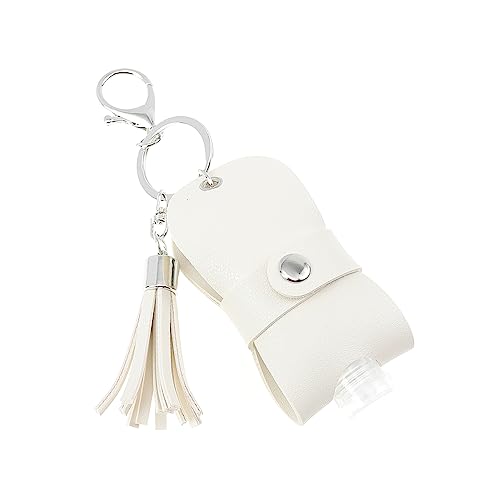 Healeved Leder Keychain Parfüm Tragbare Flasche Schlüsselring Für von Healeved