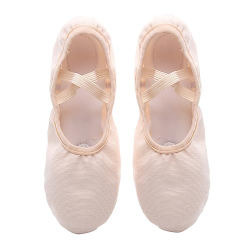 Healeved Leichte Ballettschuhe mit Elastischem rutschfeste Softsohle Flexibel und für Yoga Ballett Tanz Erwachsene von Healeved