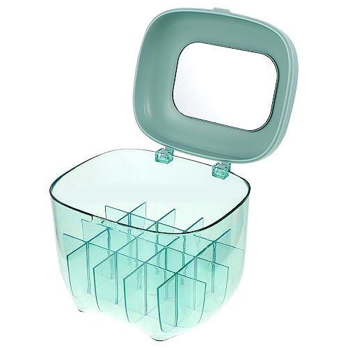 Healeved Lippenstift-organizer Mit Mehreren Gittern Zarte Lippenstift-aufbewahrungsbox Für Schreibtisch Haushalt Lippenstiftständer Zur Einfachen Lagerung von Healeved