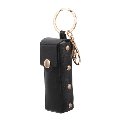 Healeved Lippenstift-schlüsselanhänger- Tragbare Tasche Lipgloss-schlüsselring Reise-Organizer Lippenstifthülle von Healeved