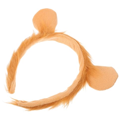 Healeved Löwen Haarband Für Frauen Komfortables Halloween Kostüm Zubehör Für Karneval Fasching Und Partys Versatile Und Weiche Ohrenkopfbedeckung Für Erwachsene Und Jugendliche von Healeved