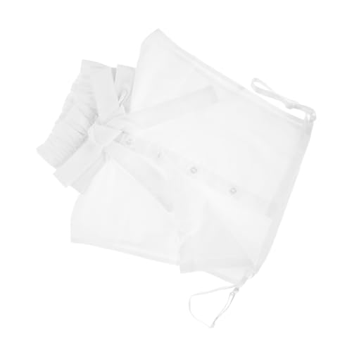 Healeved Damen Abnehmbarer Dekorativer Kunstkragen Rüschenkragen Für Bluse Hemd Weiß Frühlings Und Herbstpullover Kleid Wärmend Einfach Zu Tragen von Healeved