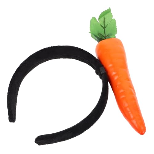 Healeved Osterparty-stirnband – Karotten-kostüm-accessoire Plüsch-haarreif Für Cosplay & Feiern von Healeved