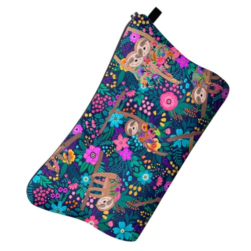 Healeved Tragbare Kosmetiktasche Mit Muster Make-up-Aufbewahrungstasche Für Damen Kulturbeutel Für Reise Organizer-Tasche Mit Reißverschluss Leicht Und Praktisch Für Unterwegs von Healeved