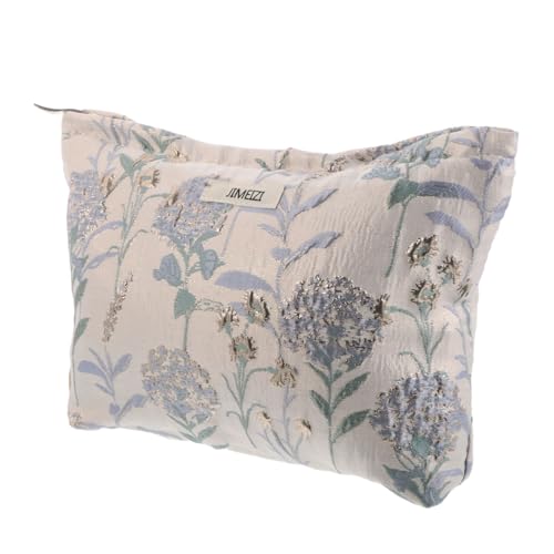 Healeved Reise-Make-up-Organizer Mit Blumenmuster Tragbare Kosmetiktasche Aus Großzügiger Stauraum Für Beauty-Essentials Leicht Und Robust Für Täglichen Gebrauch von Healeved