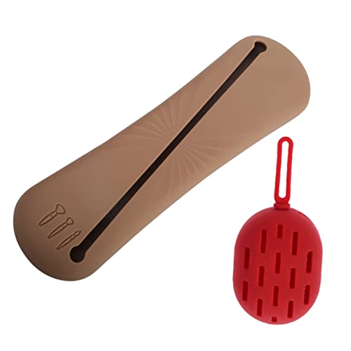 Healeved 1satz Pinsel Aufbewahrungstasche Mit Schwamm Mixer Box Makeup Zubehör Organizer Für Und Unterwegs Ergonomisches Design Leicht Zu Reinigen von Healeved