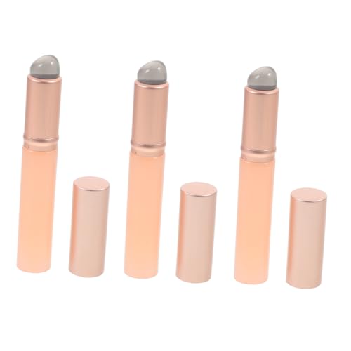Healeved 3stücke Lippenstift Pinsel Mit Deckel Tragbarer Lip Gloss Für Präzise Anwendung Für Tägliches Make-up Und Professionelle Nutzung Hochwertiges Material von Healeved